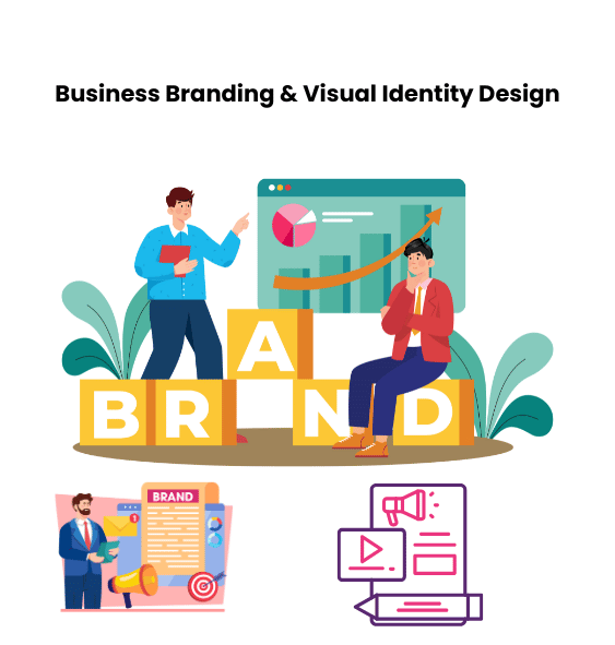Business Branding & Visual Identity Design | Best Computer Classes in Sanchore UpGradaa